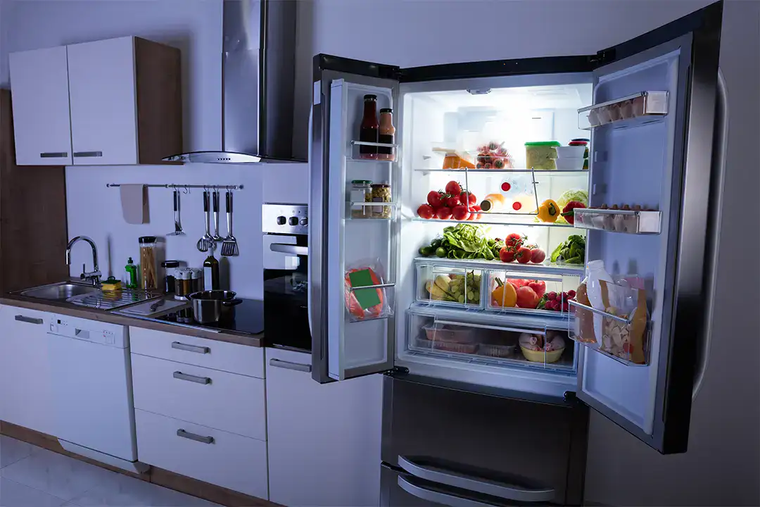 fridge in a blackout